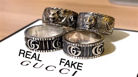 how to spot fake gucci ring|is gucci jewelry real gold.